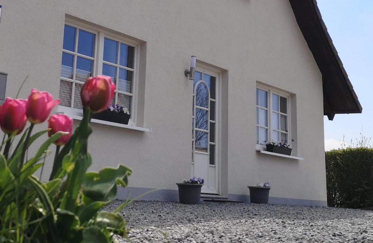 Boddenhus Auf Ruegen - Ferienwohnungen Und Pension Rappin Exterior foto