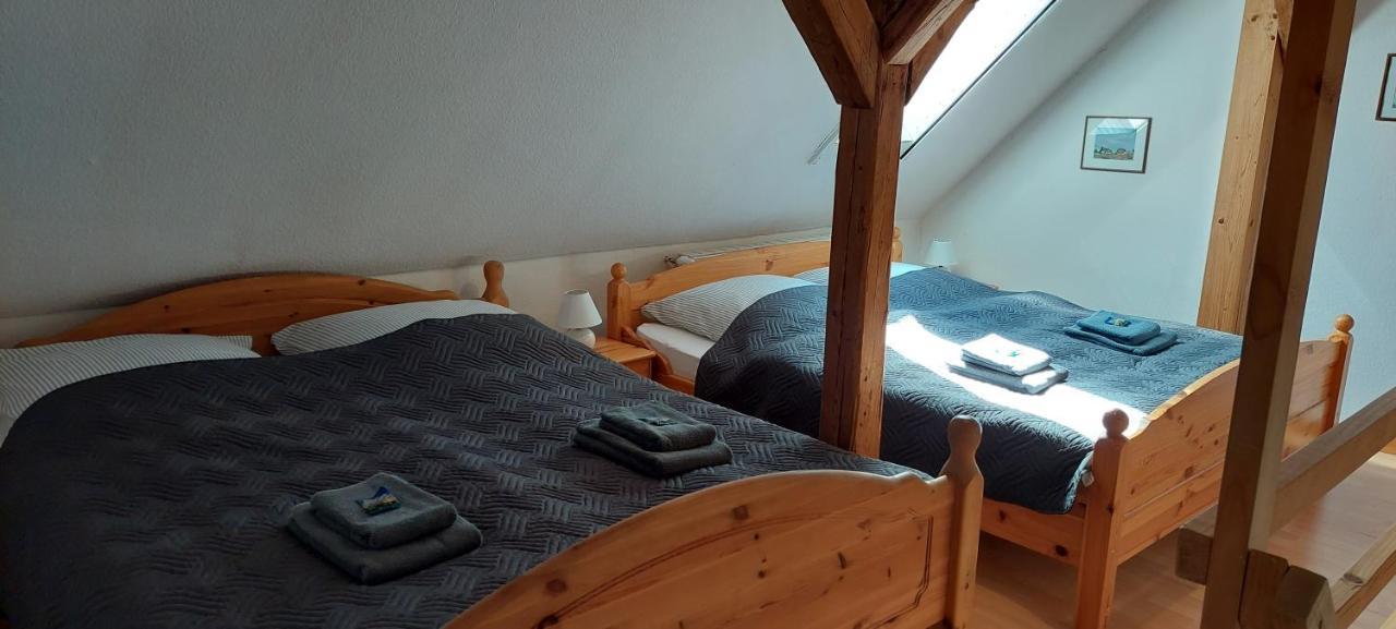 Boddenhus Auf Ruegen - Ferienwohnungen Und Pension Rappin Exterior foto